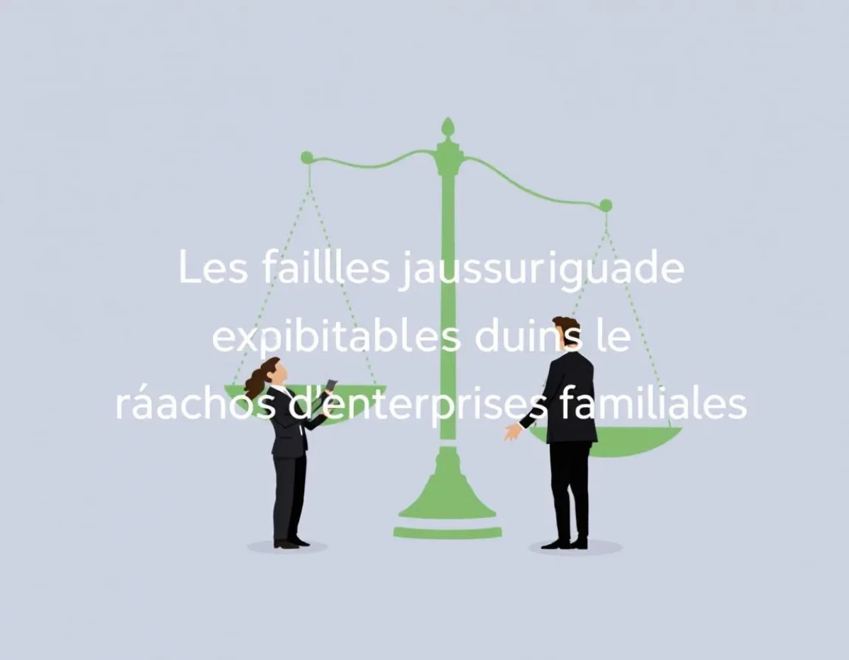 Les failles juridiques exploitables dans le rachat d'entreprises familiales : guide stratégique 2025
