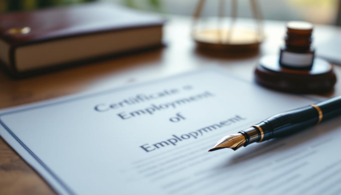 Comment rédiger un certificat de travail exemple en 2026